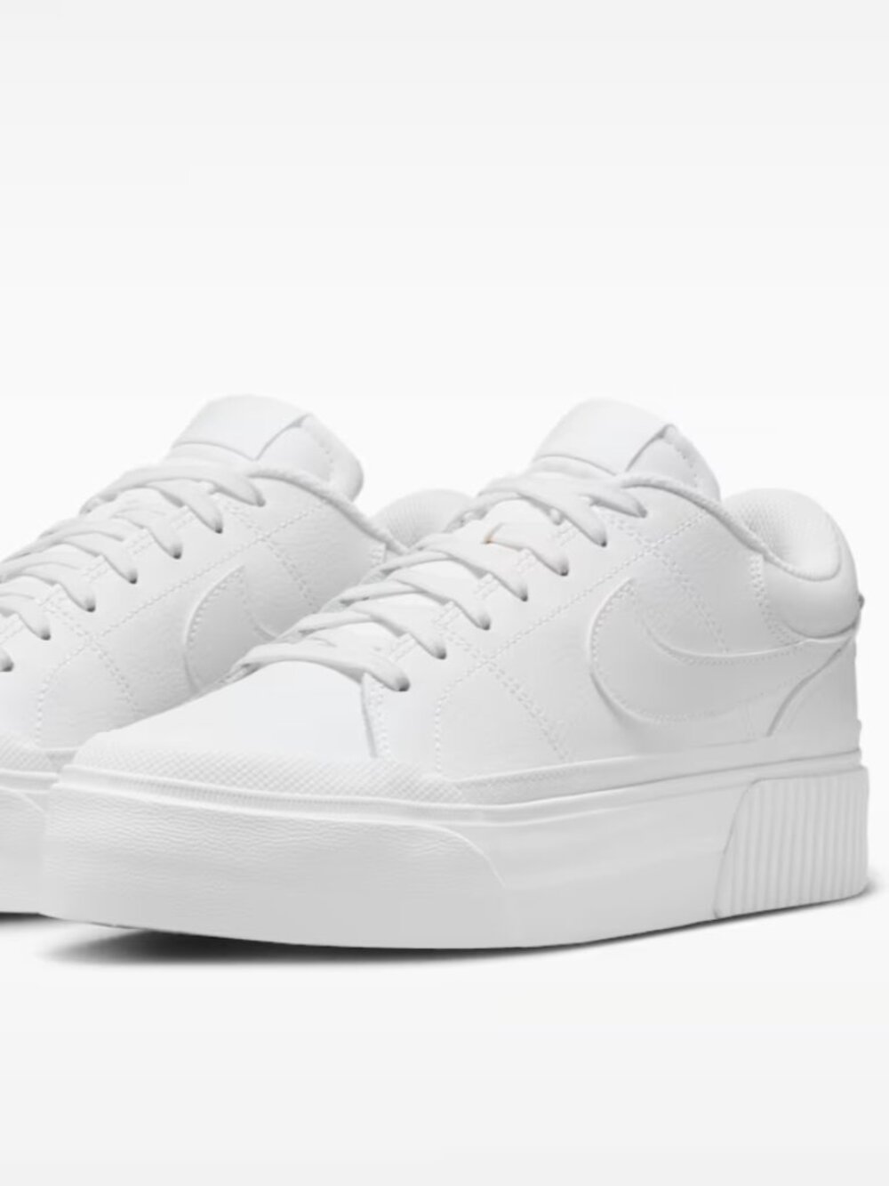 BRAND NEW Nike Court Legacy Lift White Shoe